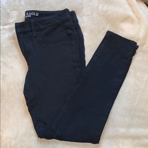 American eagle black skinny jeans